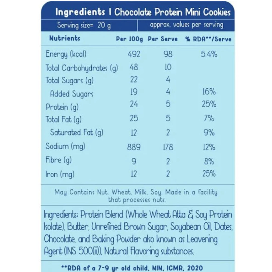 Protein Mini Cookies